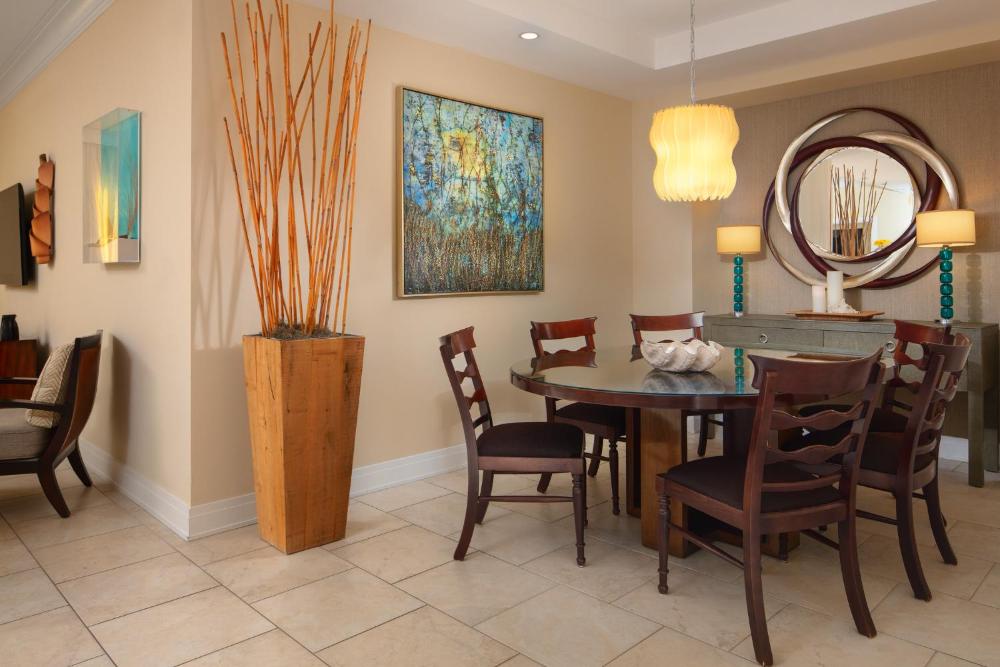 Three-Bedroom Villa with Village View interior